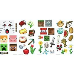 RoomMates Minecraft Peel And Stick Wall Decals