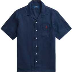 Ralph Lauren Classic Fit Linen Camp Shirt - Navy