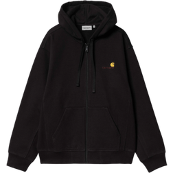 Carhartt WIP Hooded American Script Jacket - Black