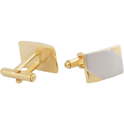 Charles William Stunning Design Cufflinks - Gold/Silver