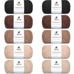 Mayflower ANYDAY Cotton 8/4 Colorbag 10-pak