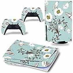 PS5 Skin Disc & Digital Edition And Controller Vinyl Cover Skins Wraps Scratch