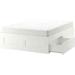 IKEA BRIMNES Bettgestell Bettrahmen 186x206cm