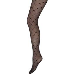 Hype The Detail Hearts 25 Den Tights - Black