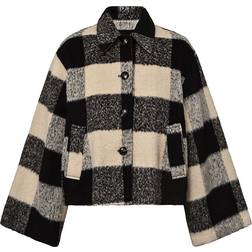 Global Funk Zora-G Jacket - Black/Beige Check