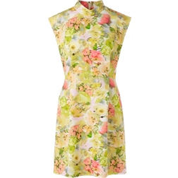 Marc Cain Blurry Lemons Dress - Pale Lemon