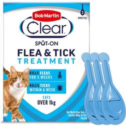 Bob Martin Clear Spot On Flea Treatment for Cats & Kittens