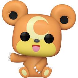 Funko Pokemon Pop! Games Vinyl Teddiursa 9 Cm Figure Durchsichtig