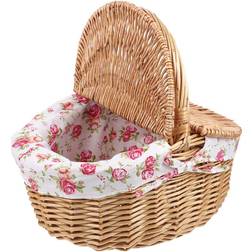 Wejoy Picnic Wicker Natural Basket