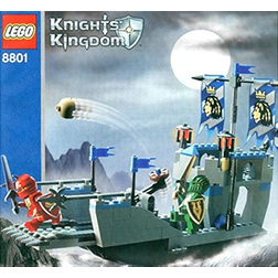 LEGO Knights Attack Barge 8801