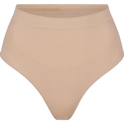 SKIMS Seamless Sculpt Mid Waist Thong - Mica