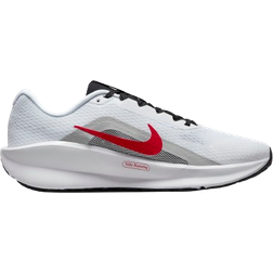 Nike Downshifter 13 M - White/Light Smoke Grey/Black/Fire Red