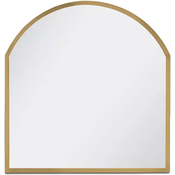 Regina Andrew Knox Natural Brass Wall Mirror 91.4x96.5cm