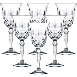 RCR Melodia Goblet Rödvinsglas 27cl 6st