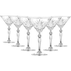 RCR Melodia Martini Cocktail Glass 21cl 6pcs