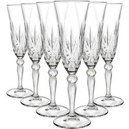 RCR Melodia Champagneglas 16cl 6stk