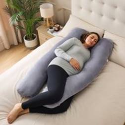 Silentnight Silentnight Body Support U-Shaped Pregnancy Pillow Grey