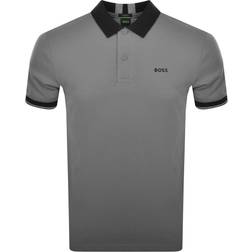 HUGO BOSS Paddy 8 Polo Shirt - Grey