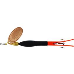 Westin FC Spinner Downstream 25g-sort/fl. orange kobber