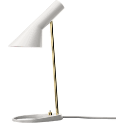 Louis Poulsen AJ Mini Matte White/Pale Rose Bordlampe 43.3cm
