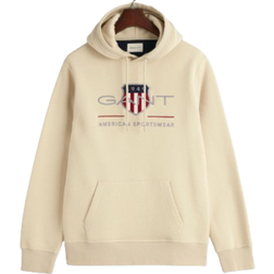 Gant Archive Shield Hoodie - Silky Beige