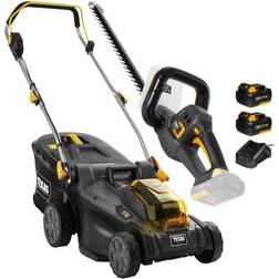 Texas LMX2037 + HTX2000 (2x4.0Ah) Batteridrevet plæneklipper
