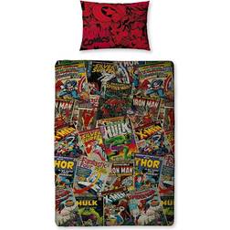 Character World Marvel Avengers Duvet Cover Set 53.1x78.7"