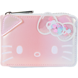 Loungefly Sanrio Hello Kitty 50th Anniversary Clear & Cute Accordion Zip Around Wallet - Pink