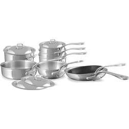 Mauviel M'Cook 5-Ply Cookware Set with lid 12 Parts