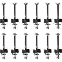 Tlily Trampoline Enclosure Pole Gap Spacers Screws 12pcs