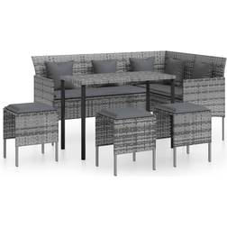 vidaXL 318582 Lounge-Set, 1 Tisch einschl. 1 Sofas