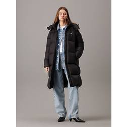 Calvin Klein Down Long Puffer Coat - Black