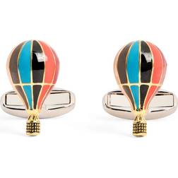 Paul Smith Signature Stripe Hot Air Balloon Cufflinks - Gold/Silver/Multicolour