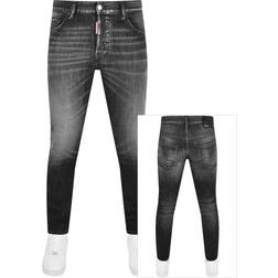 DSquared2 Skater Slim Fit Jeans - Black