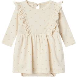 Lil'Atelier Gago Romper Dress - Turtledove (13236996)