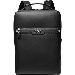 Michael Kors Varick Saffiano Leather Backpack - Black