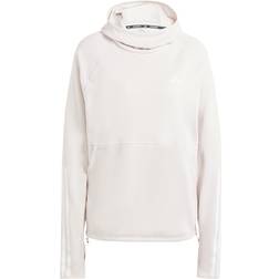 adidas Women's Own The Run 3-Stripes Hoodie - Putty Mauve