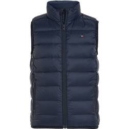 Tommy Hilfiger Kid's Essential Lightweight Down-Filled Fitted Vest - Desert Sky (KS0KS00439DW5)