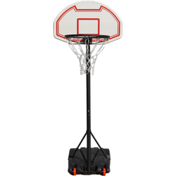 ODIN Basketstander 38 cm Nero Regolabile fra 1,60 m Per 2,1 m Con Piede