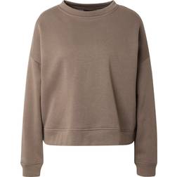 Pieces Pcchilli Sweatshirt - Bruin Gemêleerd