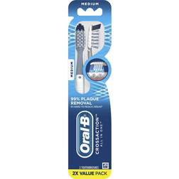 Oral-B CrossAction All In One Medium 2-pack