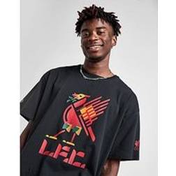 Converse Liverpool FC Liver Bird T-Shirt Black Mens