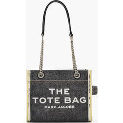 Marc Jacobs Denim Chain Tote Bag - Black Wash