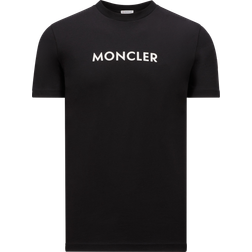 Moncler Cotton Logo T-Shirt - Black