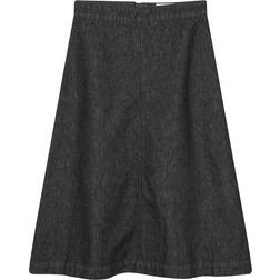 Mads Nørgaard Dark Denim Stellar Nederdele 203933 Black