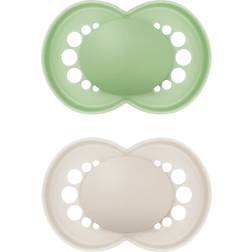 Mam Original 6-16 månader Unprinted Neutral 2-pack