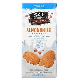 So Delicious Dairy Free Almond Milk Vanilla 94.6cl 1pack