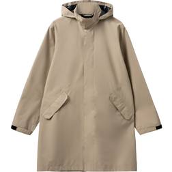 H2O Rømø LW Long Rain Jacket - Warm Grey