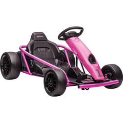 Homcom Electric Go Kart with Slow Start Music 24V