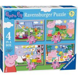 Ravensburger Peppa Pig 4 in Box 72 Pieces